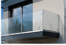 Garde-corps aluminium & verre